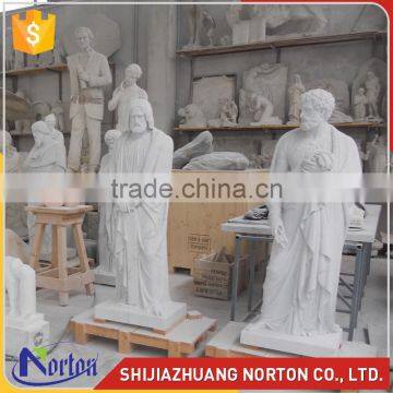Western religious life size marble christian statue NTMS-R511A