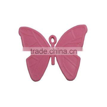Butterfly Shaped Plastic Balloon Weights Pink