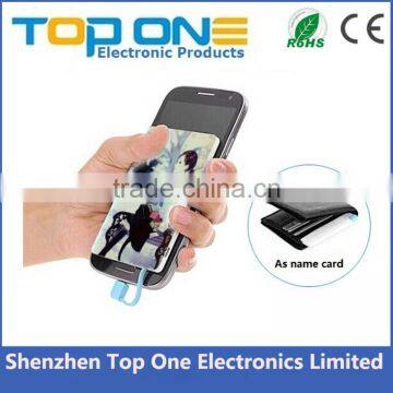 2017 Best Selling New Product Slim Credit Card Power Bank 2600mah Gift photo-6