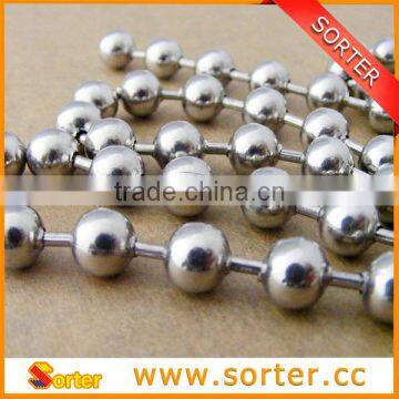 6mm steel ball chain, 6mm steel bead chain