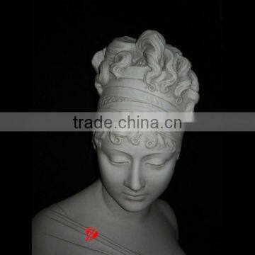 Antique Nude Female Bust Statue photo-2