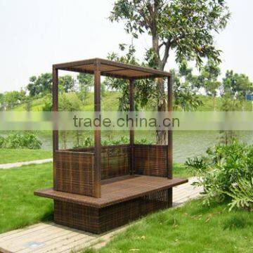 Garden furniture sun lounger sofa day bed double