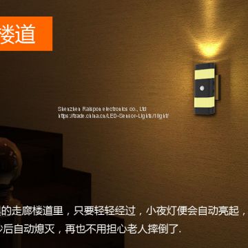 LED motion sensor charging night light