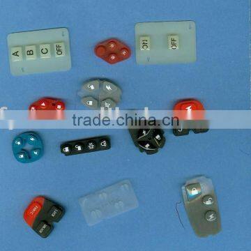 multi-function silicone rubber keypad for remote controller