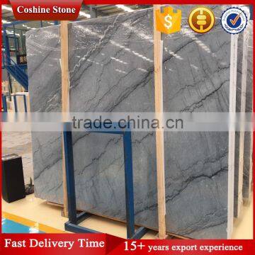 Nature Beautiful Grey and White Vein Marble, Bruce Grey Marble photo-2