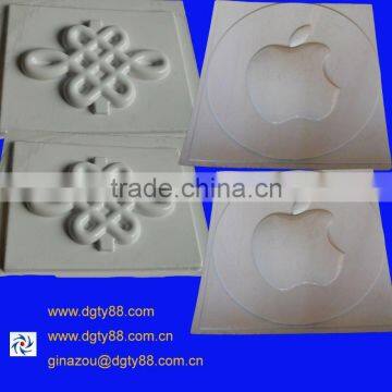 vacuum forming thick plastic chinese knot type light cover