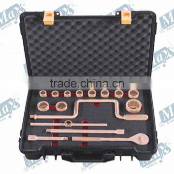 Non Sparking Socket Set 1/2" Drive