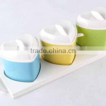 new design hot selling plastic cruet set