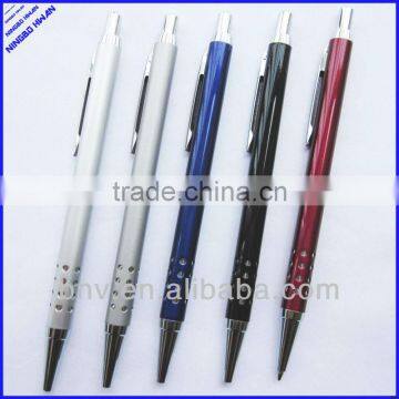 2013 hot selling 136mm promotional pen with germany refill,aluminium pen