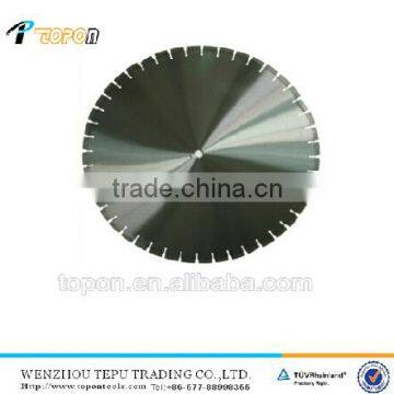 Laser welded diamond saw blade