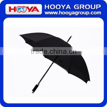 Auto Open 8 Ribs Waterproof Outdoor Rain Umbrella Straight Soft EVA Handle Aluminium Shaft Umbrella