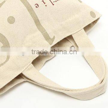 Factory Cheap Price Original Color 10OZ Canvas Small Size Handbag With Customized Logo photo-6