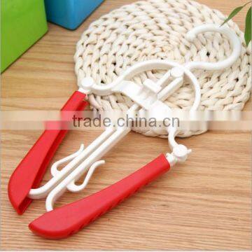 3~10pcs Fashion Plastic Pearl Bow Shirt Clothes Hangers Anti-Slip for Adult Top