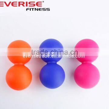 Double Lacrosse Massage Ball for Crossfit ,Deep Muscle Tissue Therapy & Recovery. photo-2