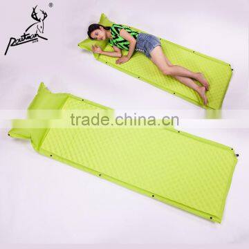 Camouflage Can Be Spliced Self Inflating Cushion Air Mattress Camping Mat With Pillow For Single