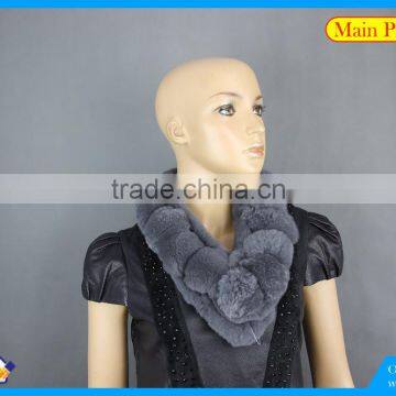 High Quality Knitted Rex-Rabbit Scarf photo-2