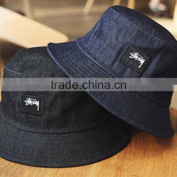 2016 New Design Cowboy Bucket Hat With a Woven Label Logo Cap photo-2