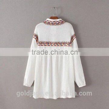 Summer Dress 2017 Women Casual Beach Short Dress Tassel Solid White Maxi Dress photo-2