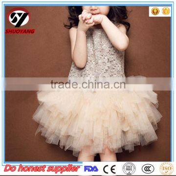 Wholesale 2 3 4 5 6 7 Year Old Girl Dress 2017 Baby Girl Party Dress Children Frocks Designs photo-2