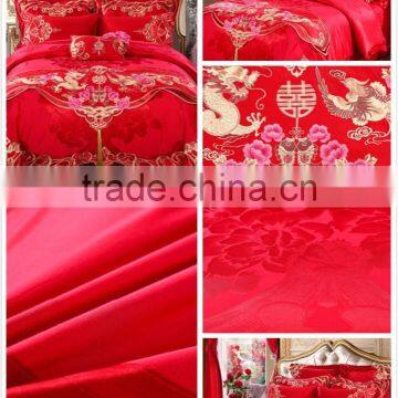 Jacquard Satin Cotton Bedding Set Bedding Sets for Wedding photo-5