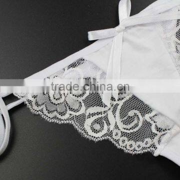 Stock Hot Women Plug Size Bandage Tie DIY Sey G-String Thongs Intimates Briefs Lace Underwear Women Breathable Lingerie Girls Pa photo-5