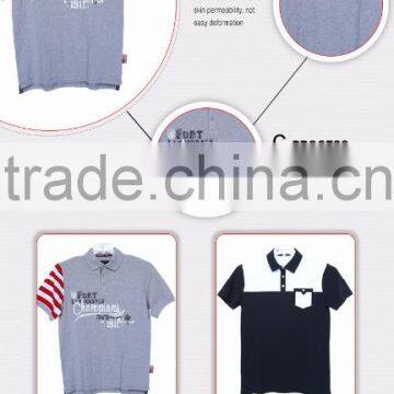 Fashion Design Men's Custom Polo Shirts Printing photo-2