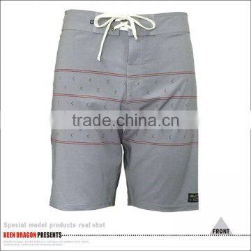 4-way Stretch Fabric Sportswear Sublimation Print Custom Beach Shorts photo-2