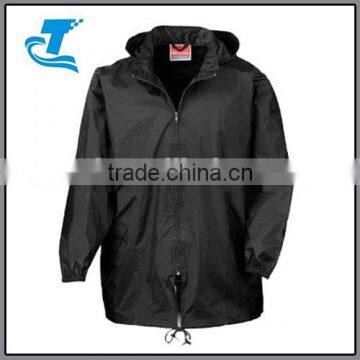 PU waterproof Men rainwear& raincoat& rain jacket