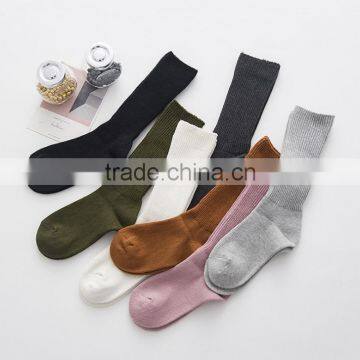 Zm22057a Autumn Cotton Socks Wholesale Women Knitted Socks photo-4