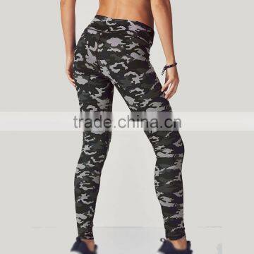 (OEM Factory)custom Printed Tights Yoga Wear Wholesale photo-2
