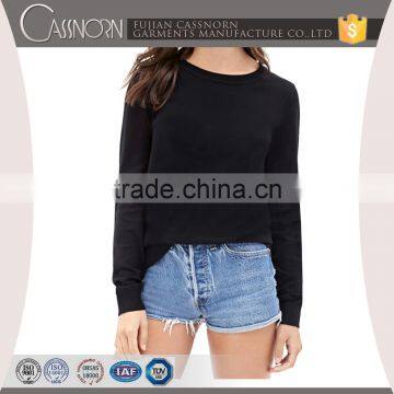 Submissive Pink Women Style Pullover Knit Sweater for Autumn photo-4