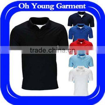 Promotional high quality china manufacture custom blank pique fabric mens polo shirts sports gym wear various colors polo design