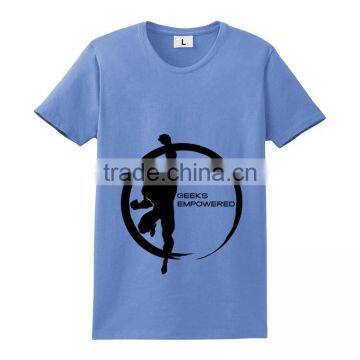 Bulk China Factory New Design Plus Size Blank European Style 200gsm T Shirt photo-3