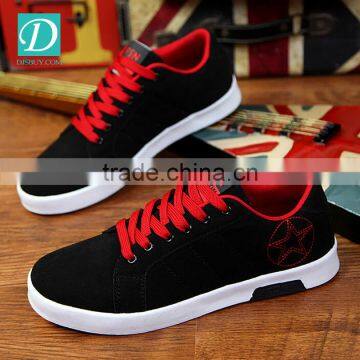 Wholesale Colorful Lace-up Black Shoes for Men Cloth Shoes