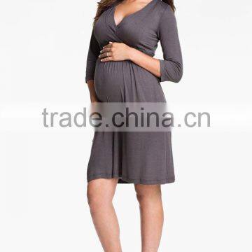 Rayon Short Sexy Maternity Clothes E3122