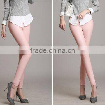EY0053L Lady High Quality PU Leggings,hot Sale Women Winter PU Legging photo-6