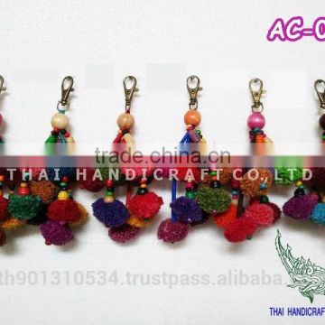 Key Chains Accessories Hill Tribe Handmade