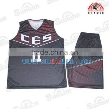 Polyester Mesh Sublimation Printing Basketball Jersey Latest Design Best Custom Basketball Jersey photo-2