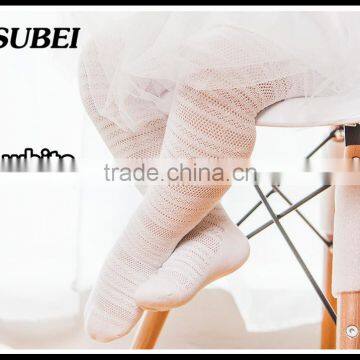 2016 Summer baby tights pantyhose with net design cotton socks