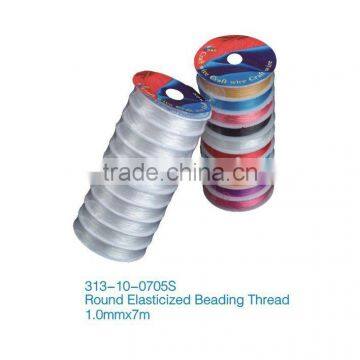 D&D colorful round elasticised beading thread