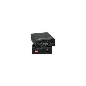 10M / 100M Power Over Ethernet PSE Media Converter Built In AC / DC Power Supply