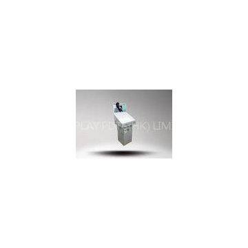 Glossy Varnishing Corrugated Cardboard Display , Retail Display Racks