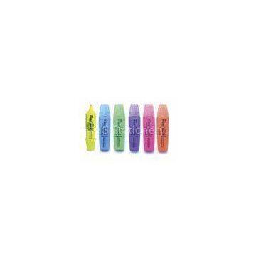 Classical Non - Toxic Scented Fluorescent Marker Pen / Multi Colored Highlighters