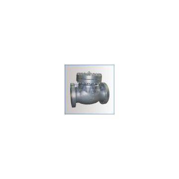 Cast steel swing check valve