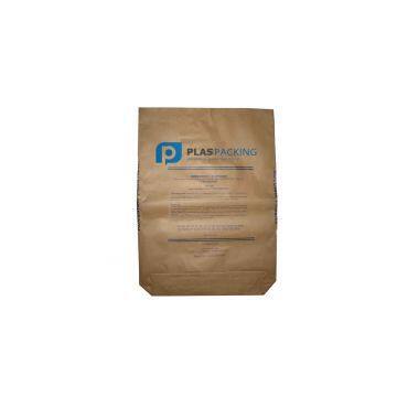 25kg Multiwall 3 Layer Kraft Paper Bag