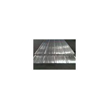 RAL Color Corrugated Mill Finish Aluminum Sheet 1050 / 3003 Thickness 0.2 - 2.0mm