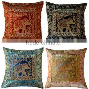 Beautiful collection of Silk Designer Indian Cushion Covers