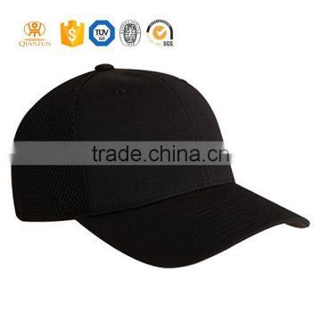 custom high quality plain black womans baseball hat