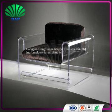 European Single Study Recline Chair Acrylic Sofa Chair Lucite Lazy Sofa photo-2
