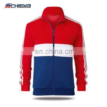 2017 low price custom fashion jackets, customized long sleeve sports jacket